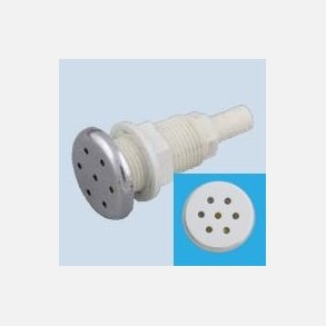 Royal luft dyse krom kappe 7 huls 27 mm